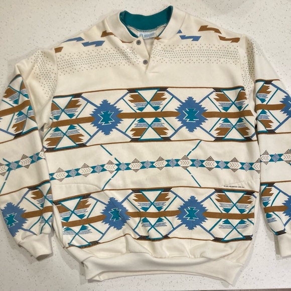 Vintage Art Unlimited 1992 Lori Sweater Made in the USA Large - Picture 5 of 5